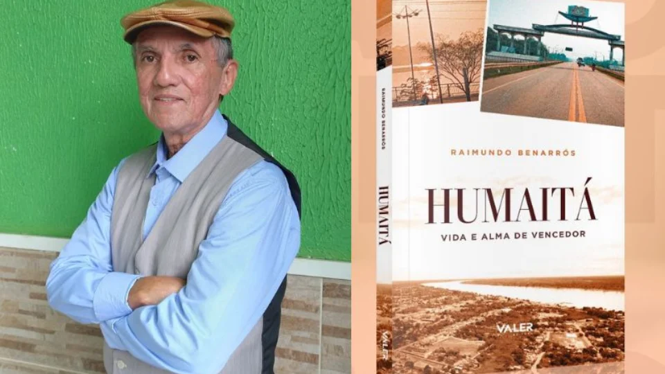 Raimundo Benarrós lança livro sobre Humaitá com olhar sensível e histórico no Salão da Valer Teatro