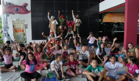 Festival de Férias leva cultura, brincadeiras e criatividade para crianças e famílias em Manaus