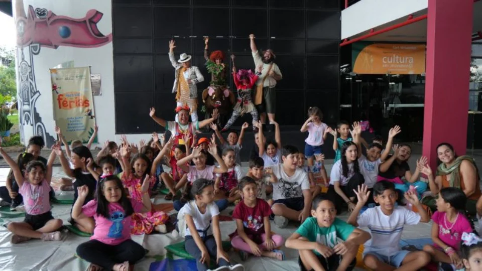 Festival de Férias leva cultura, brincadeiras e criatividade para crianças e famílias em Manaus