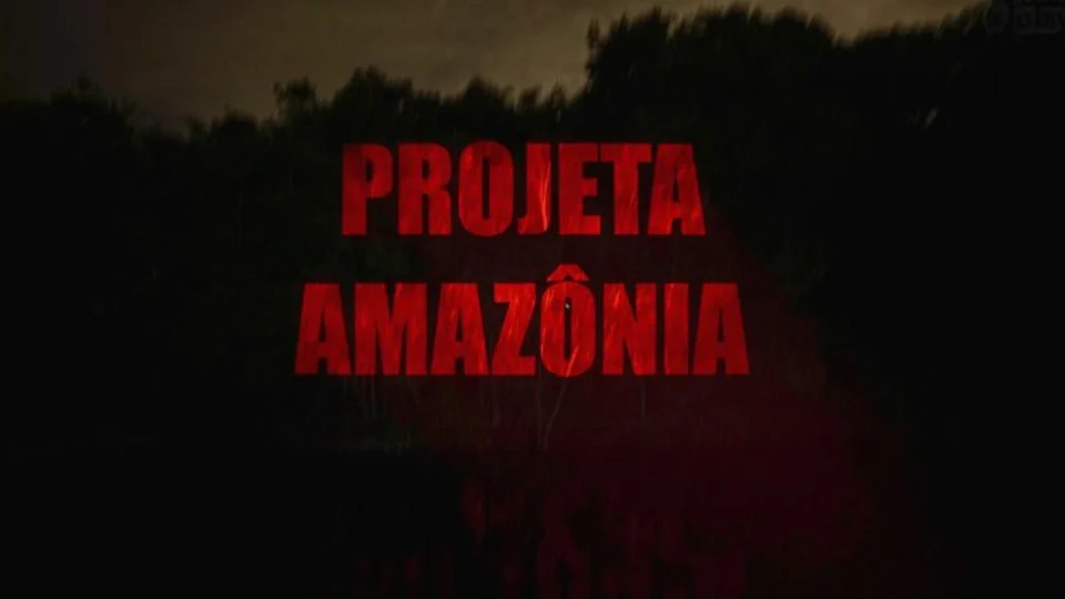 Floresta vira tela viva com arte urbana em projeções sobre as árvores do Rio Negro