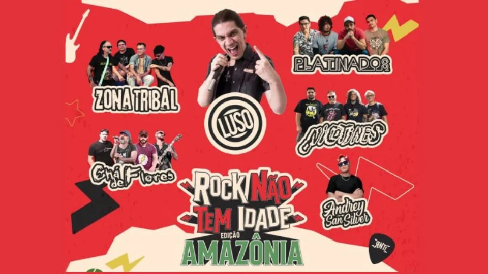 Festival “Rock Não Tem Idade” celebra o Dia Mundial do Rock no Largo de São Sebastião