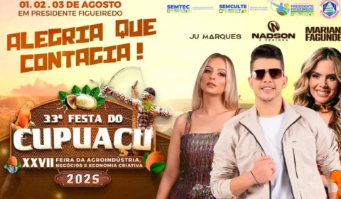 Presidente Figueiredo divulga programação completa da 33ª Festa do Cupuaçu