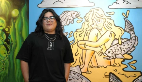 Exposição “Um Mergulho entre Mundos” propõe imersão sensorial na arte amazônica