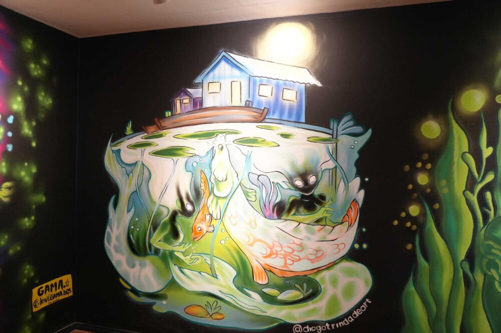 Exposição “Um Mergulho entre Mundos” propõe imersão sensorial na arte amazônica