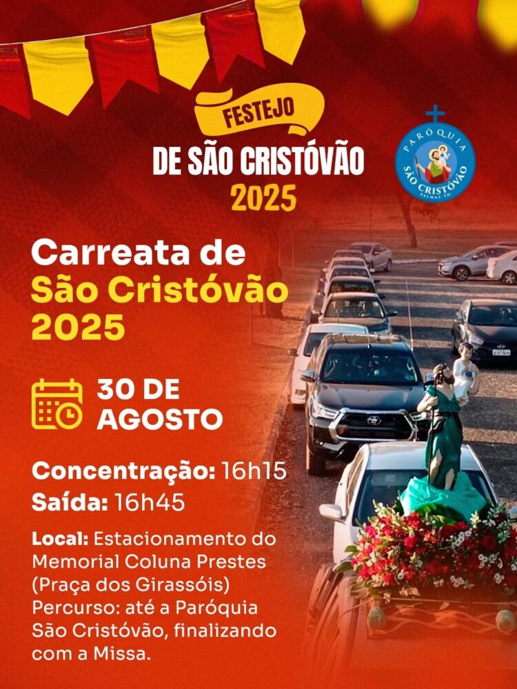 Carreata marca último fim de semana dos Festejos de São Cristóvão em Palmas