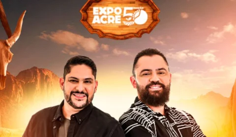 Jorge & Mateus encerram Expoacre 2025 com show em comemoração aos 50 anos da feira