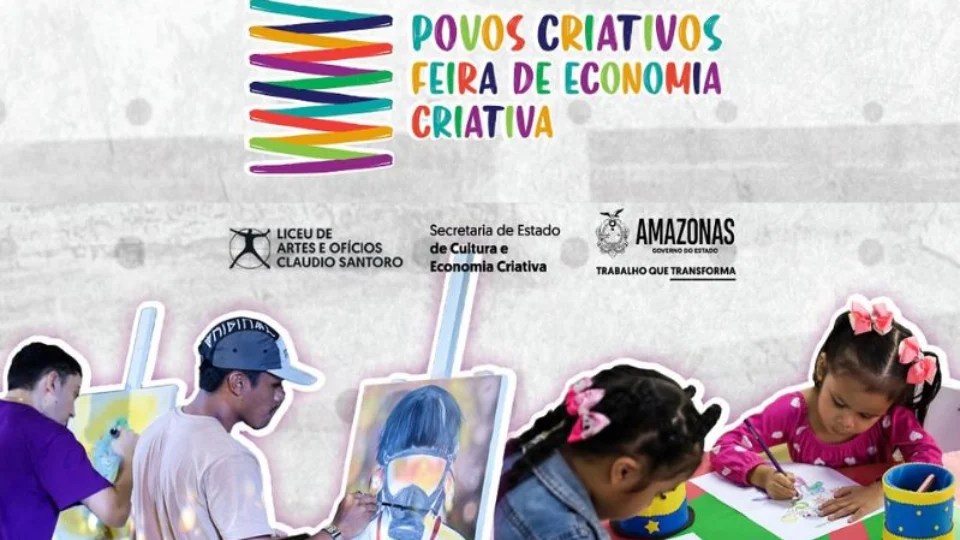 Parintins recebe “Povos Criativos” com arte, música, cinema e gastronomia no Bumbódromo