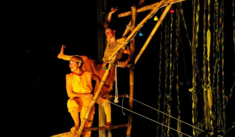 Espetáculo “Divagar e Sempre” leva magia, humor e poesia à floresta amazônica no Sesc Rio Branco