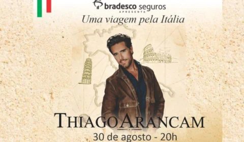 Manaus será palco de “Uma Viagem Pela Itália” com o tenor Thiago Arancam