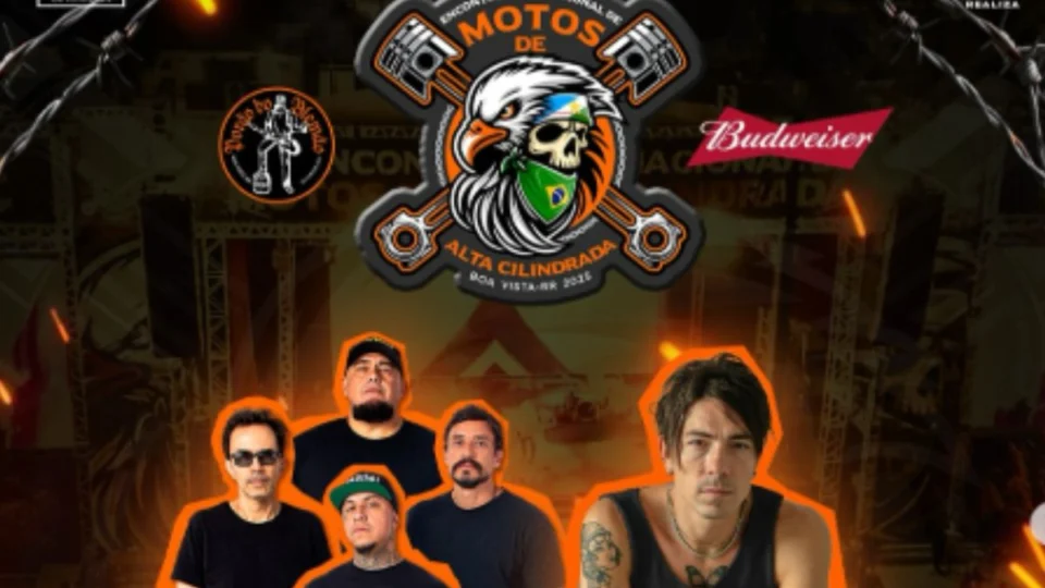 Boa Vista recebe 17º Encontro Internacional de Motos com Raimundos e Di Ferrero