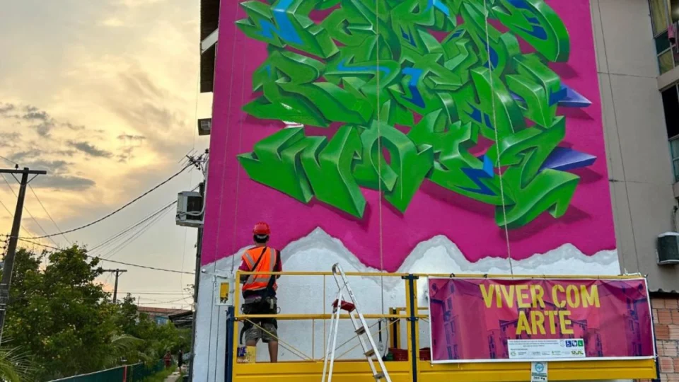 Com o projeto ‘Viver com Arte’, Residencial Viver Melhor vira palco de intervenções artísticas