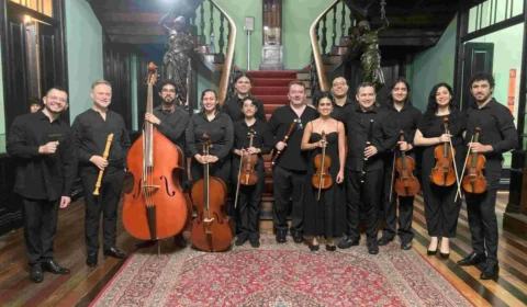Palácio da Justiça recebe concerto da Orquestra Barroca do Amazonas