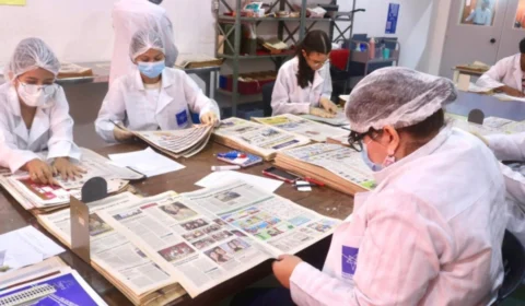 Preservação da memória: Fundação Cultural do Pará promove oficina de restauro de jornais