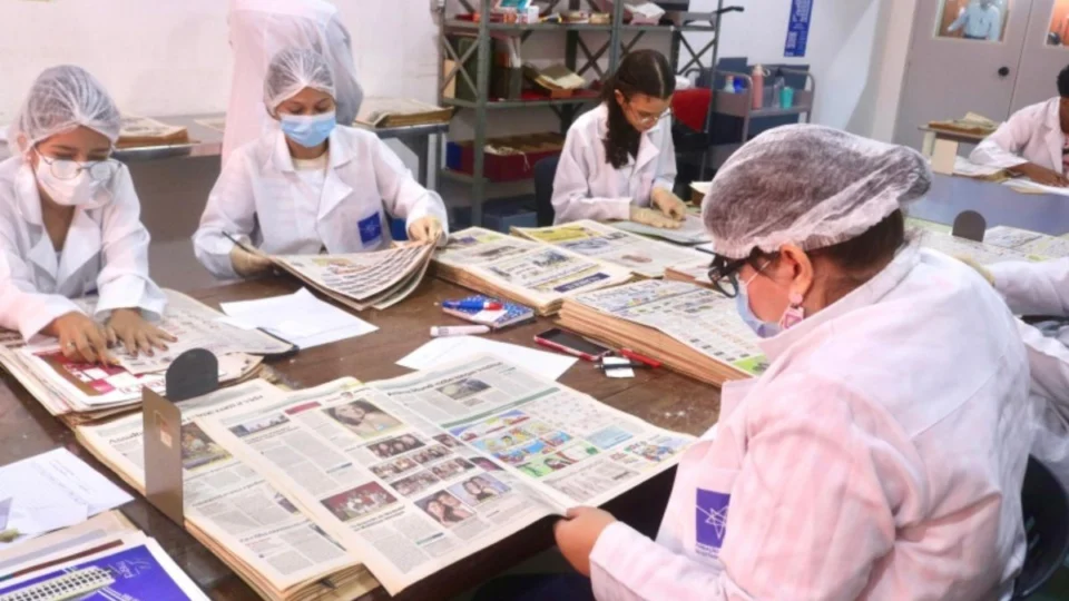 Preservação da memória: Fundação Cultural do Pará promove oficina de restauro de jornais