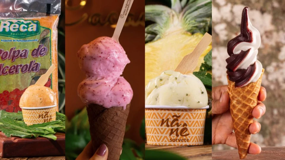 Sabores amazônicos marcam o Dia do Sorvete com inovações em Rio Branco e Manaus