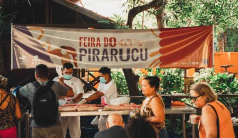 Feira do Pirarucu em Manaus oferece seis toneladas de pescado fresco e sustentável neste sábado