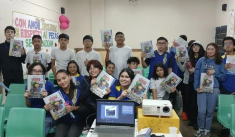 Estudantes aprendem a fazer curtas na “Oficina de Filme de 1 Minuto” em Manaus