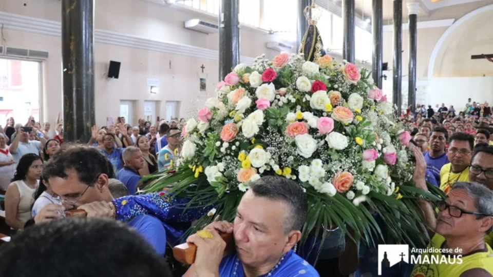 Festa da Padroeira 2025 em Manaus celebra com o tema “Com Maria, Mãe da Esperança, conhecer Jesus e cuidar da vida”