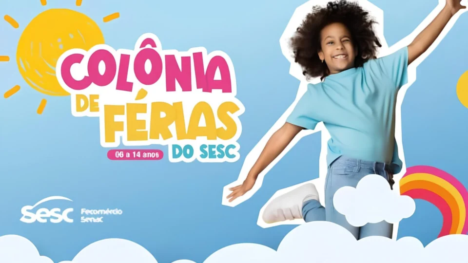 Sesc Balneário Amazonas abre inscrições para a Colônia de Férias