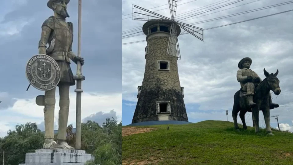 Dom Quixote: a história por trás da escultura que se tornou símbolo da Universidade Nilton Lins