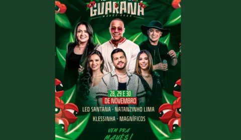 Festa do Guaraná com atrações musicais e esportivas movimenta Maués neste fim de semana.