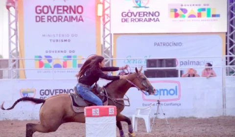 Expoferr abre programação com provas equestres em Boa Vista.
