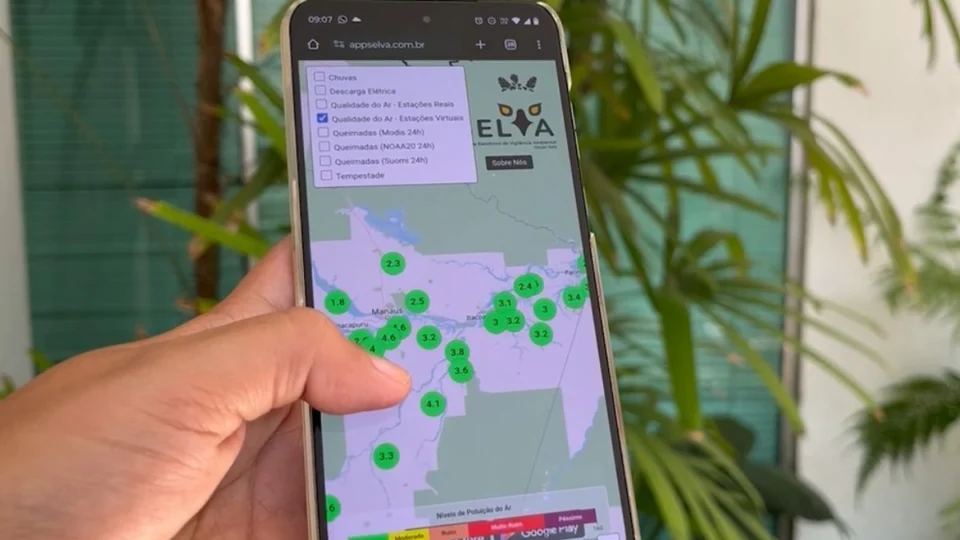 Amazônia monitora o ar: Aplicativo Selva amplia alerta contra queimadas na região