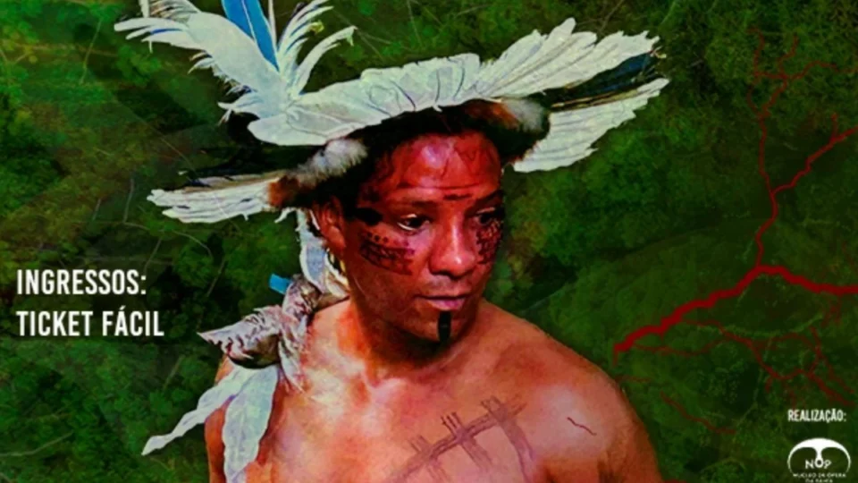 Ópera “I-Juca Pirama” é a atração no Theatro da Paz em Belém.