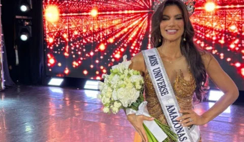Tarcia Ciarlini é coroada Miss Universe Amazonas e segue para etapa nacional.