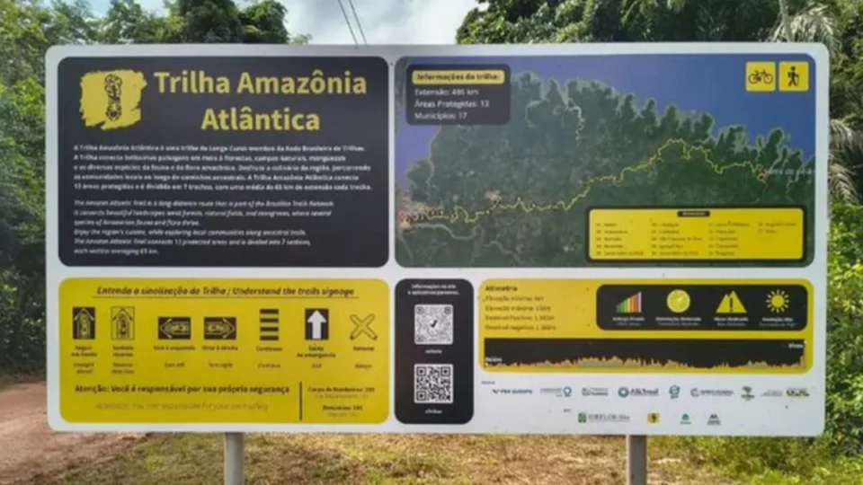 Maior trilha sinalizada da América Latina é lançada e promete revolucionar o ecoturismo na Amazônia