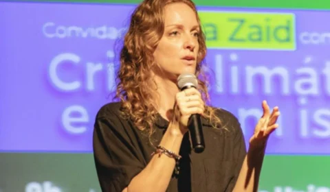 Atriz Laila Zaid revela experiência sincera na COP30 em Belém.