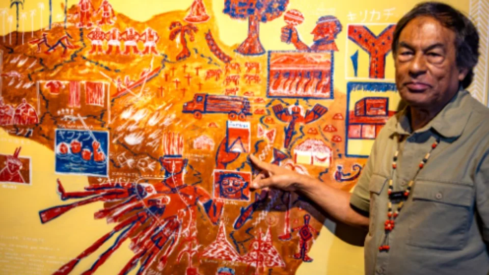 Exposição em Belém reúne fotografias de Hiromi Nagakura em viagens com Ailton Krenak