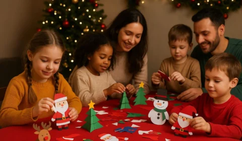 Teatro Gebes Medeiros realiza oficinas de Papercraft em clima de Natal