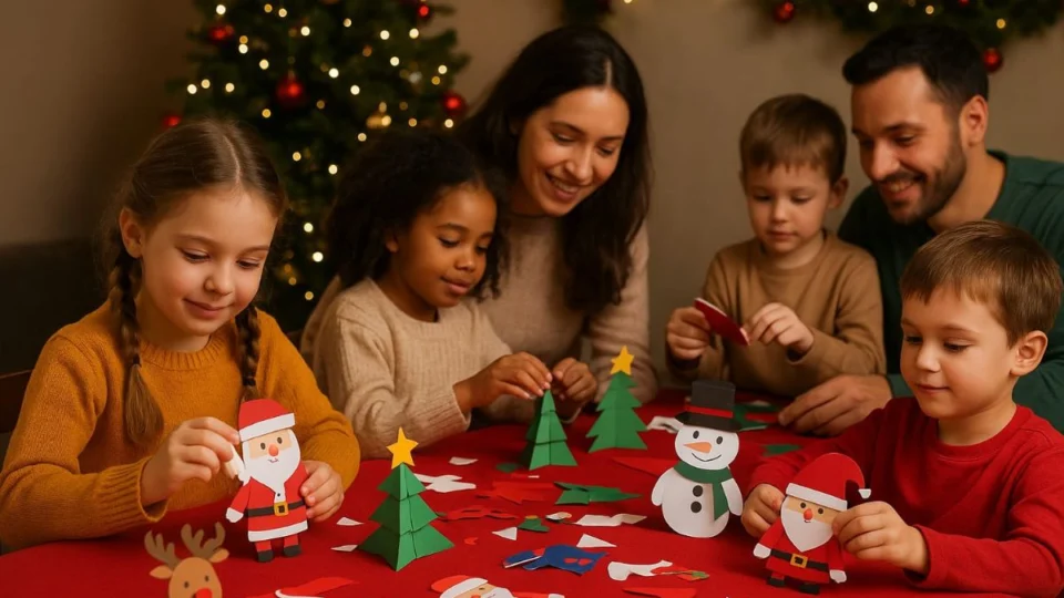 Teatro Gebes Medeiros realiza oficinas de Papercraft em clima de Natal