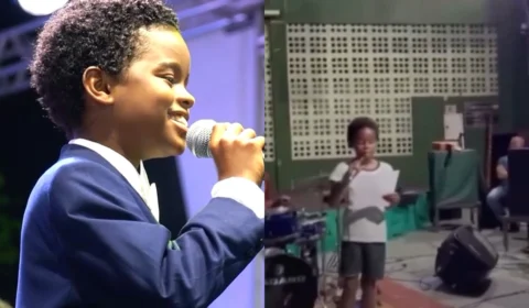 Conheça Luiz Miguel, o menino que viralizou ao cantar “Happy day”