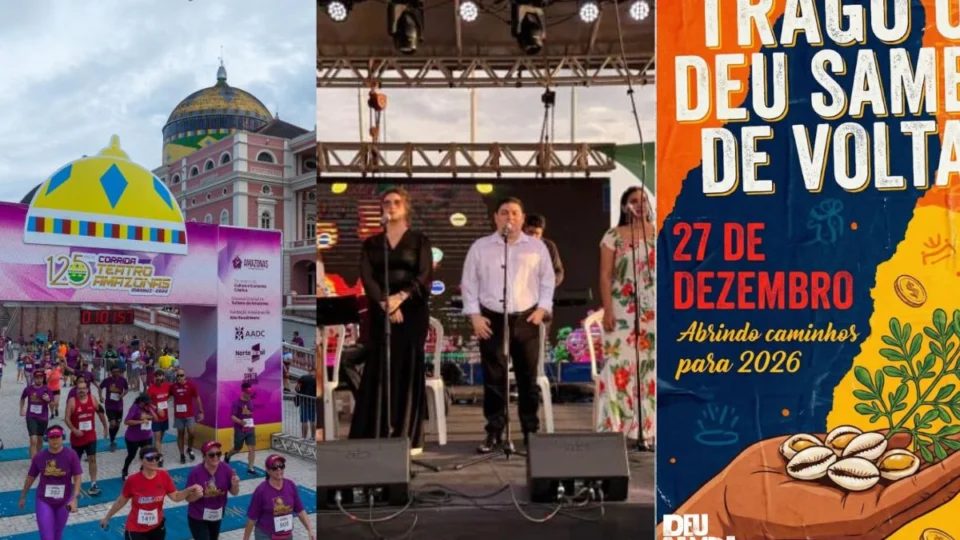 Agenda Cultural: fim de semana em Manaus tem corrida, teatro e muito samba