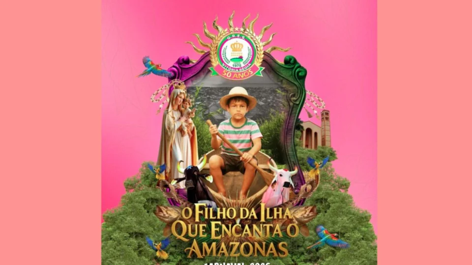 Vitória Régia celebra Parintins com enredo: “O Filho da Ilha que Encanta o Amazonas”