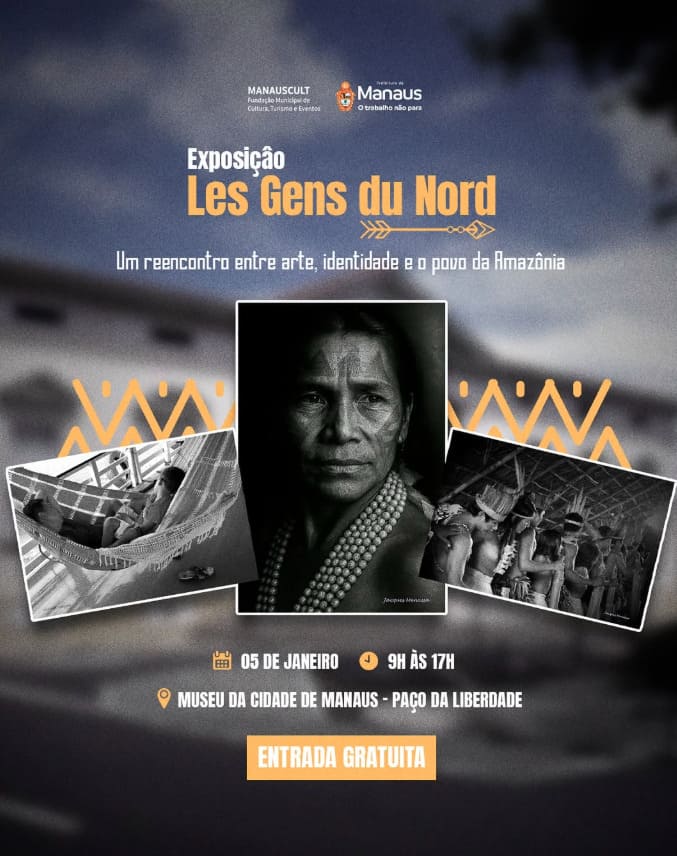 Museu da Cidade de Manaus abre temporada cultural 2026 com exposição internacional