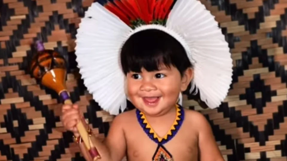 Bebê indígena é escolhido como rosto da Johnson’s Baby
