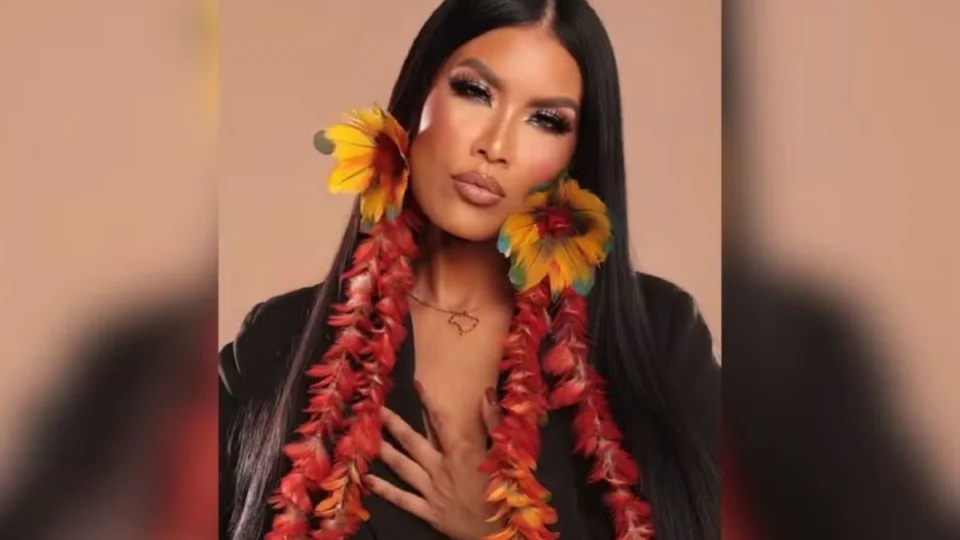 Tainá Marrirú faz história como primeira indígena no Miss Brasil Mundo