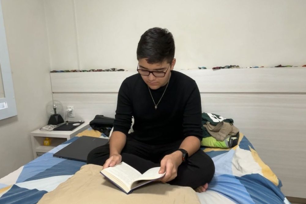 Jean Gabriel, o estudante que vai representar o Amazonas em Harvad e Yale. 