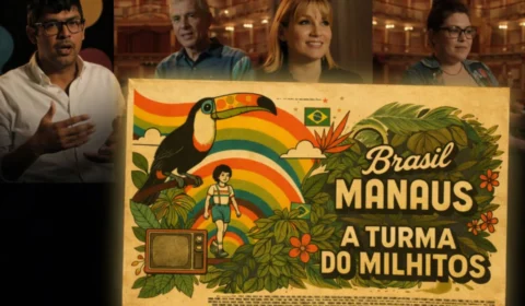 ‘A Turma do Milhitos’ revive ícones da infância e resgata memória afetiva da TV amazonense