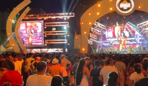 Manaus celebra chegada de 2026 com festa em três pontos da cidade