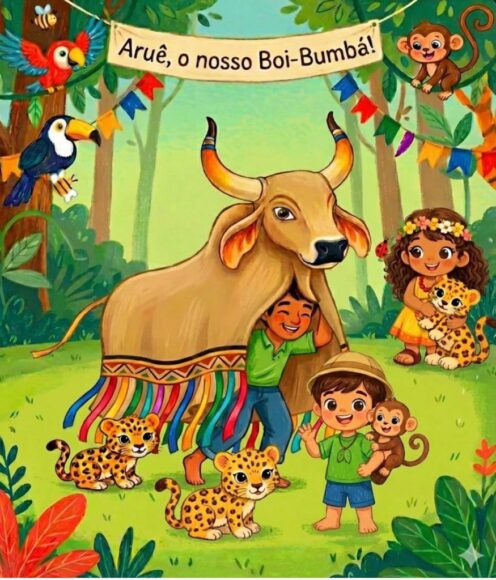 ‘Pequenos da Floresta’ leva a memória de Parintins para o universo infantil