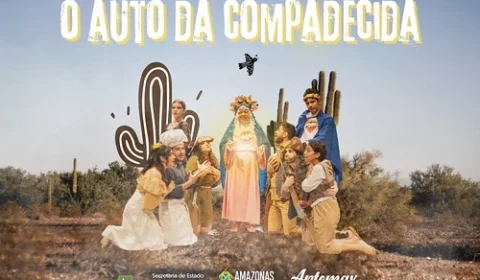 “O Auto da Compadecida” encerra temporada 2025 com duas sessões no Teatro Amazonas