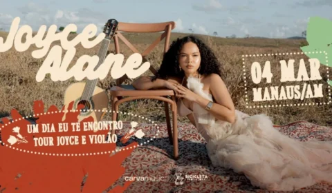 Joyce Alane se apresenta em Manaus com espetáculo intimista voz e violão