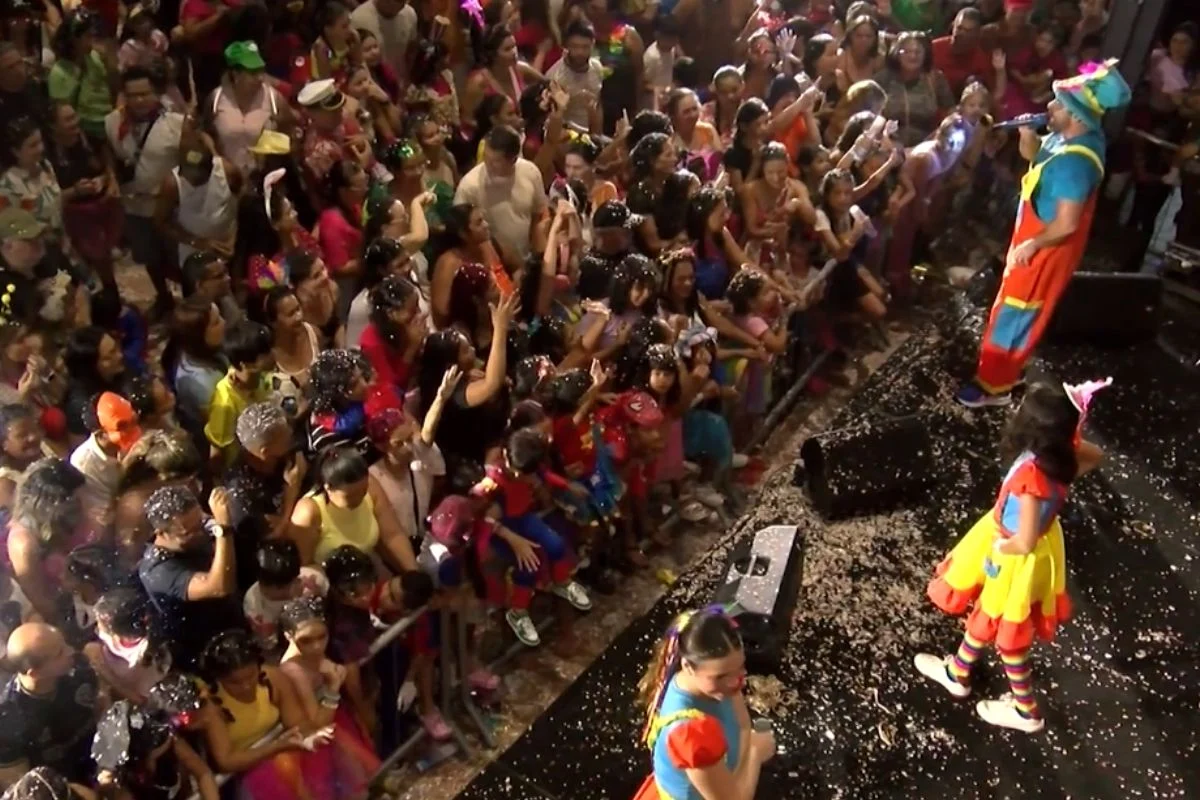 Bailinho na Estação das Docas reúne famílias e reforça segurança no Carnaval infantil