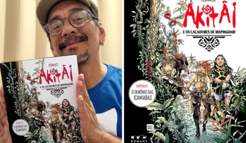 Quadrinhista parintinense Romahs Mascarenhas lança graphic novel em Manaus