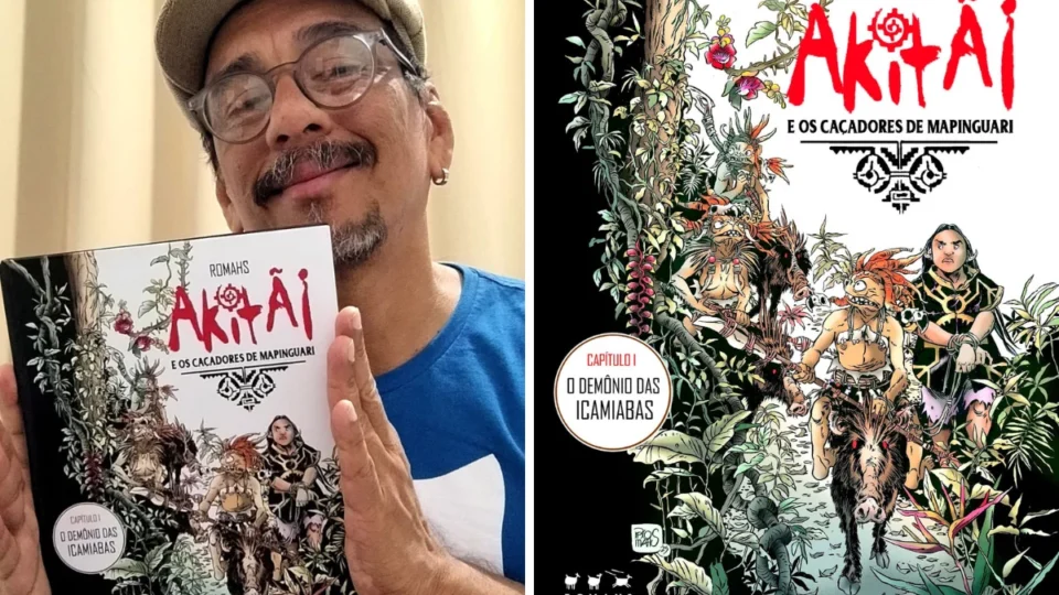 Quadrinhista parintinense Romahs Mascarenhas lança graphic novel em Manaus