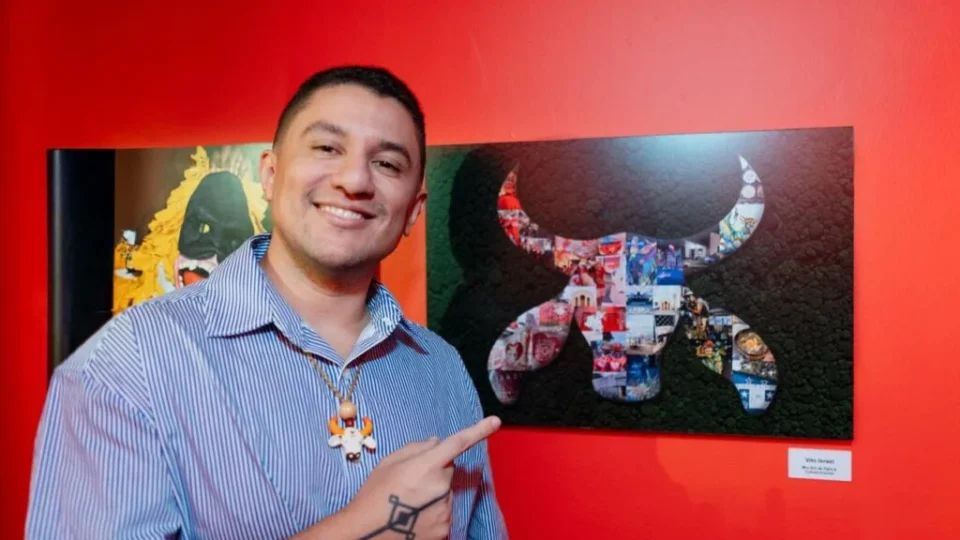 Amazonense Victor Israel expõe obra sobre bois de Parintins no MIS, em São Paulo